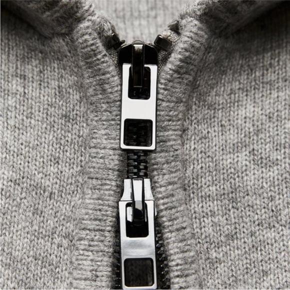 ZARA Wool Blend Oversized Coat - Picture 4 of 8